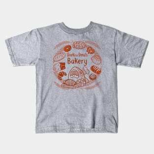 Sharks n Donuts Bakery Kids T-Shirt